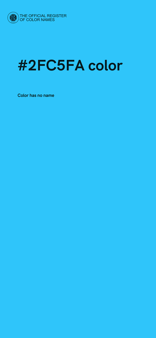#2FC5FA color image