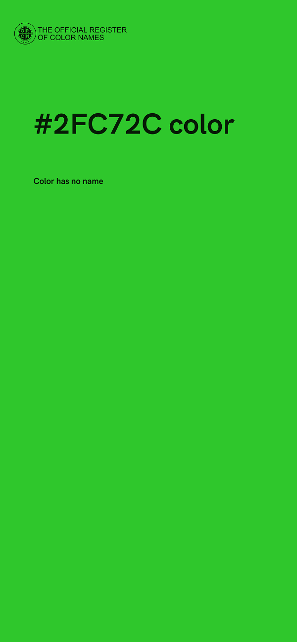 #2FC72C color image