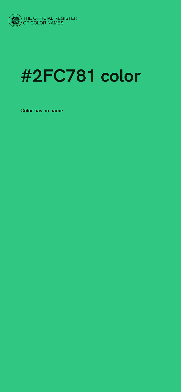 #2FC781 color image