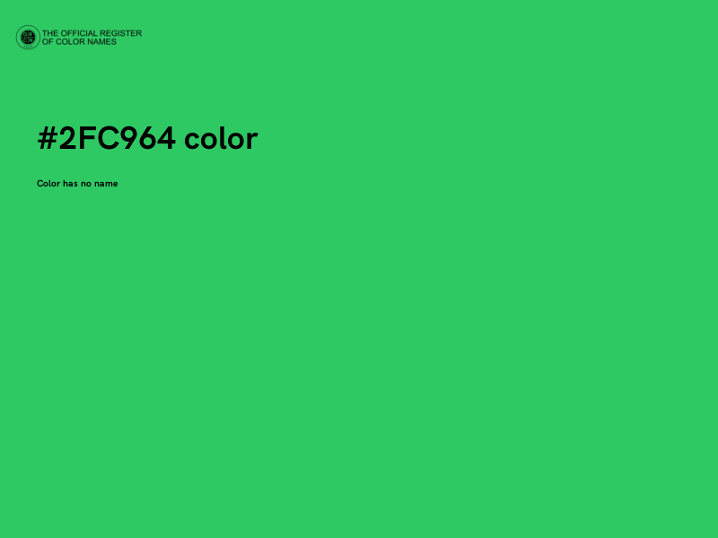 #2FC964 color image