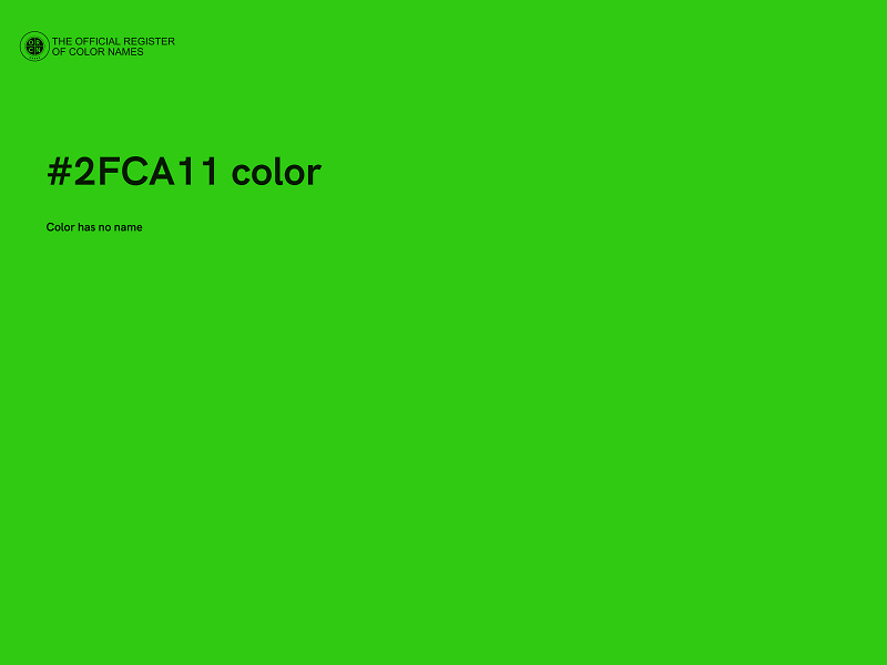 #2FCA11 color image