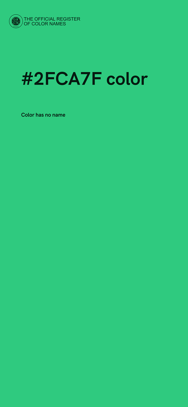 #2FCA7F color image