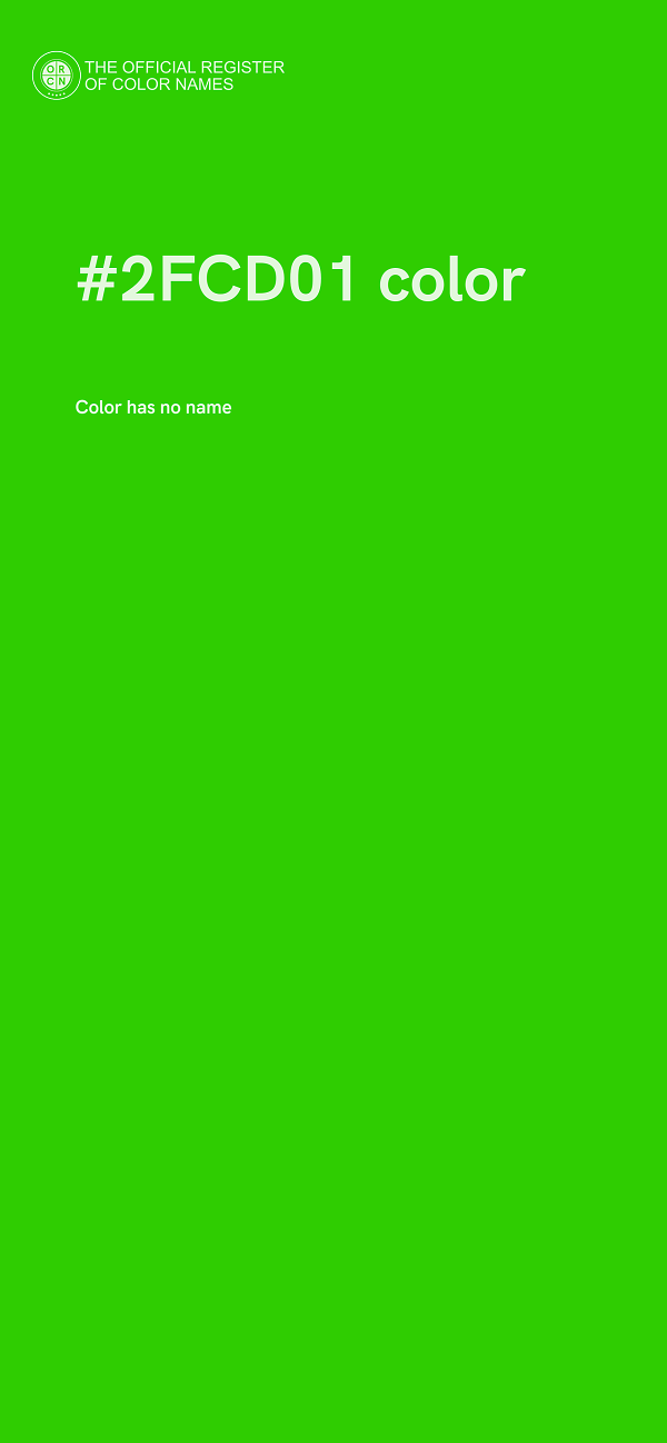#2FCD01 color image