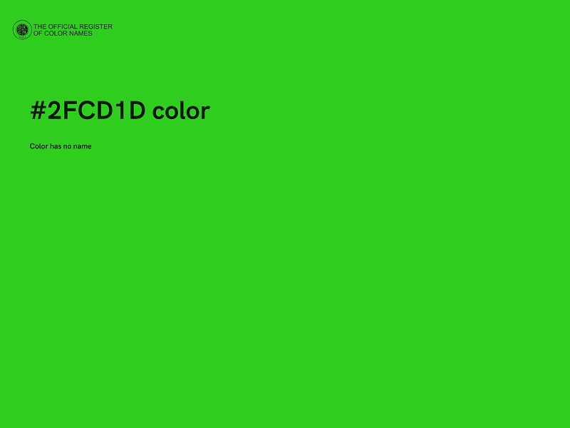 #2FCD1D color image