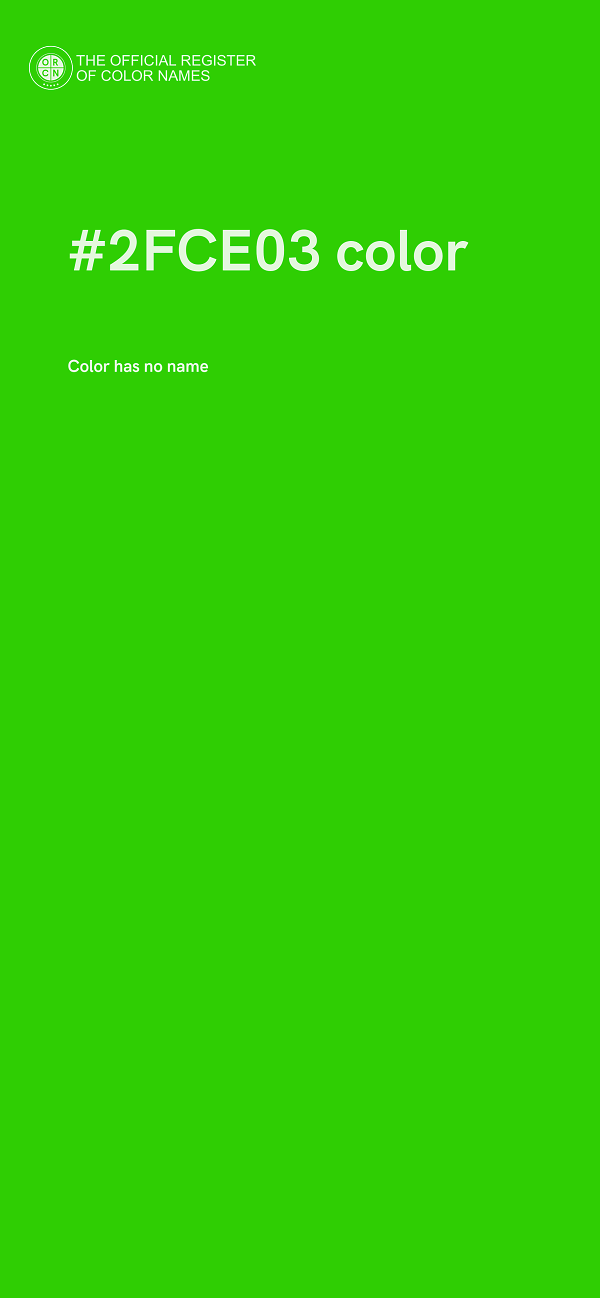 #2FCE03 color image