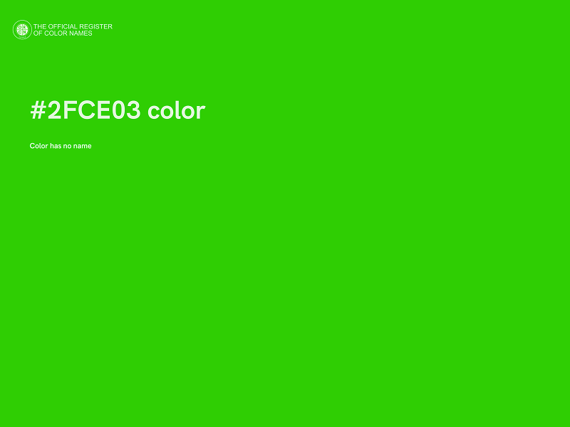 #2FCE03 color image