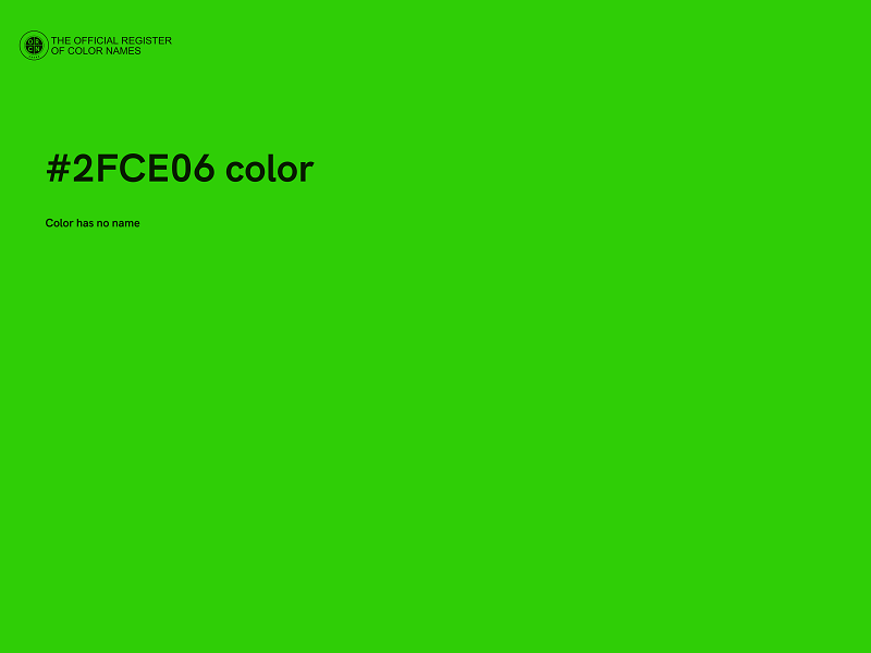 #2FCE06 color image