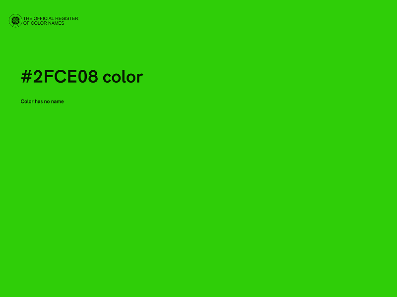 #2FCE08 color image