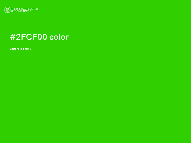 #2FCF00 color image