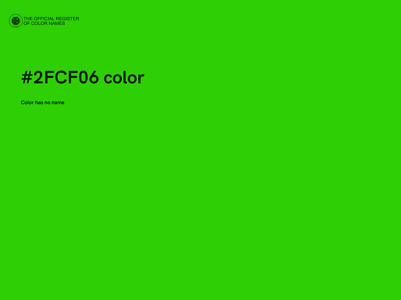#2FCF06 color image