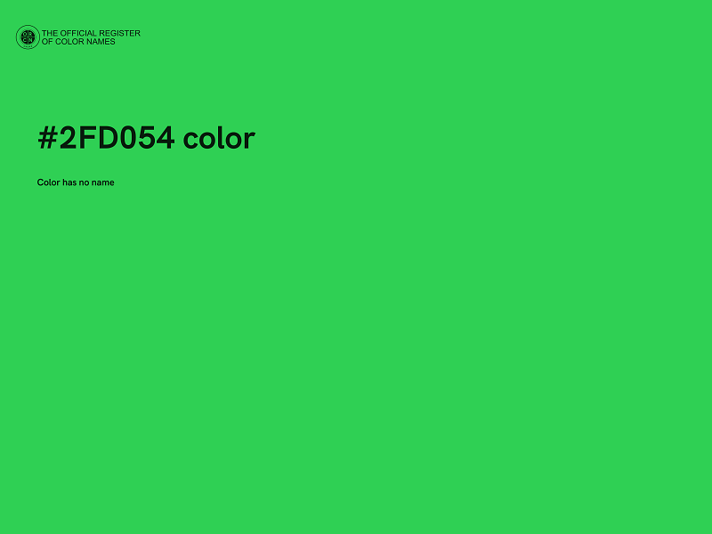 #2FD054 color image