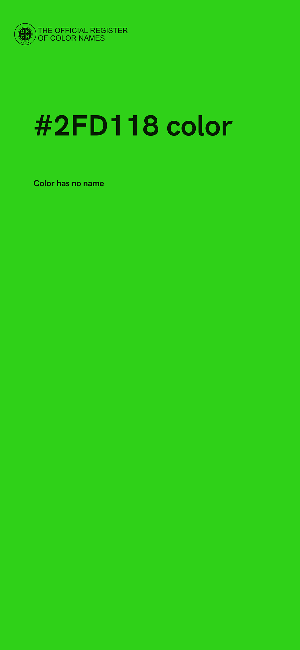 #2FD118 color image