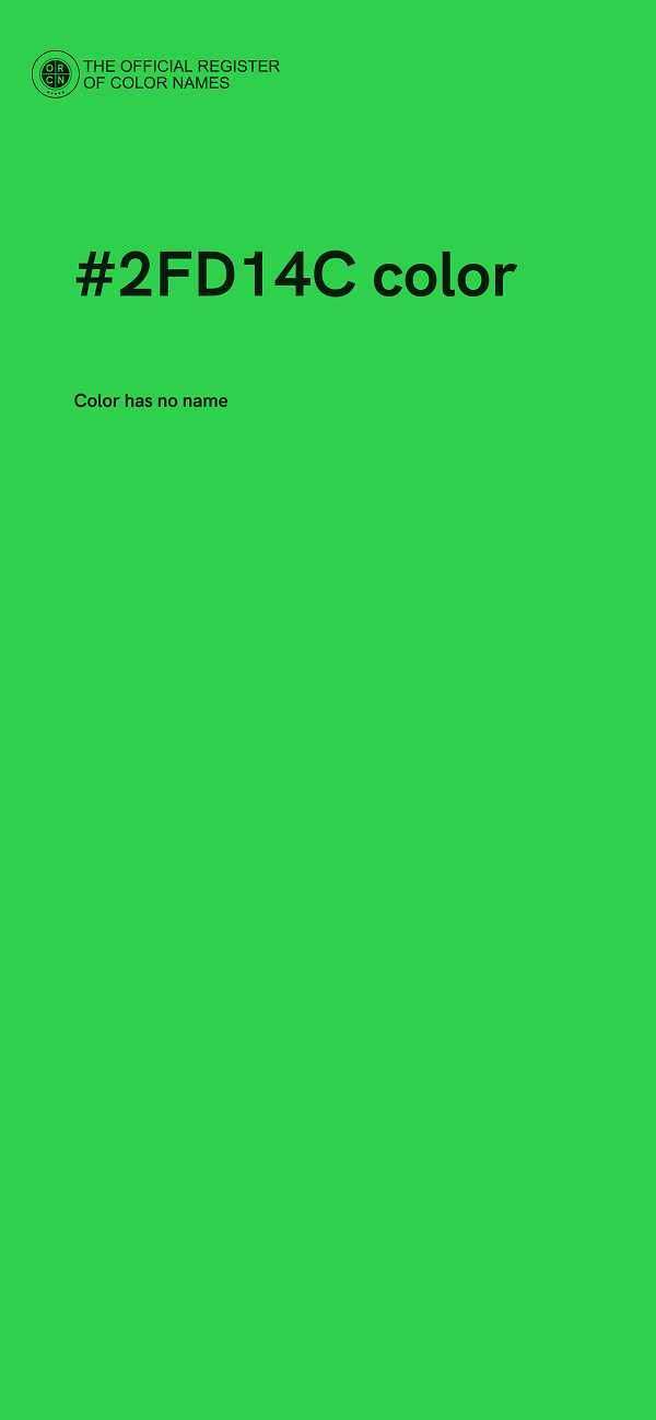 #2FD14C color image