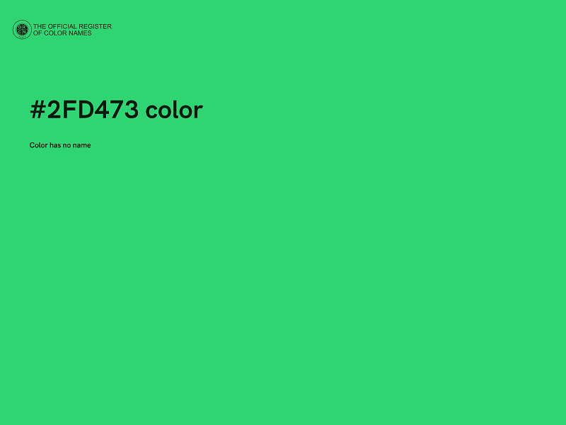 #2FD473 color image
