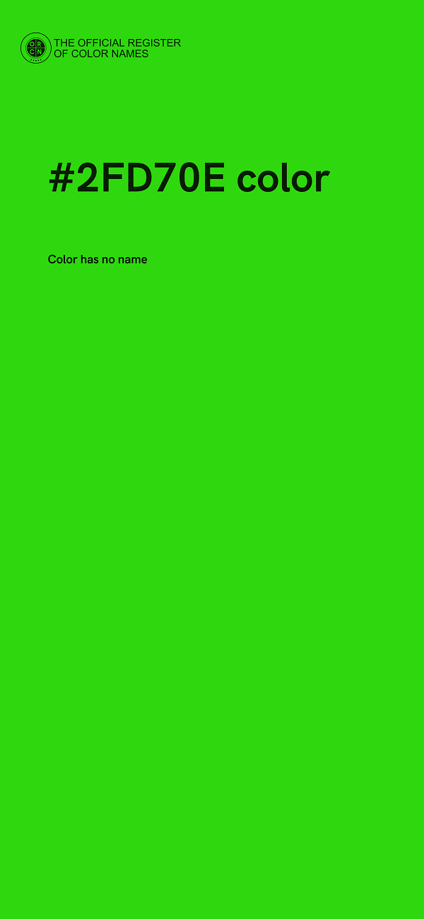 #2FD70E color image