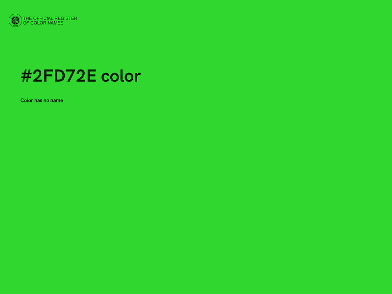 #2FD72E color image