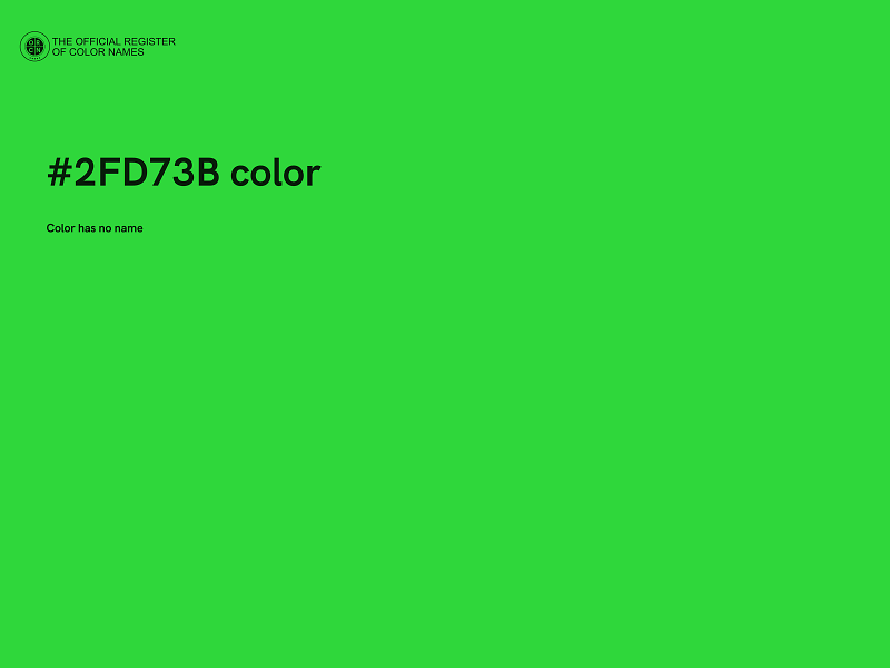 #2FD73B color image