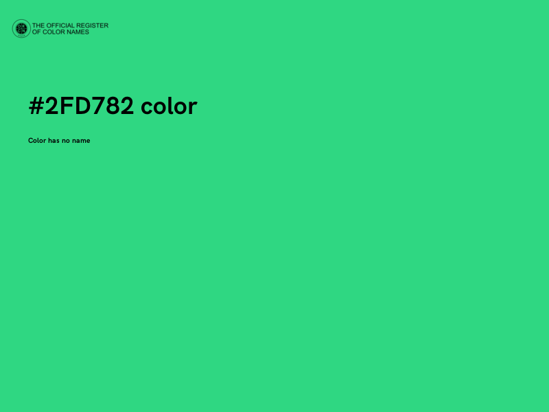 #2FD782 color image