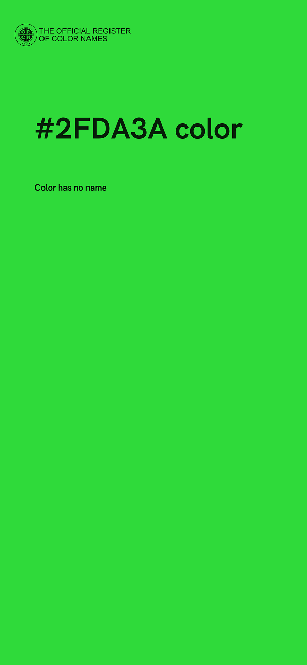 #2FDA3A color image