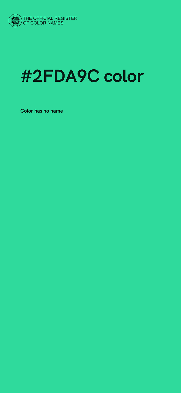 #2FDA9C color image