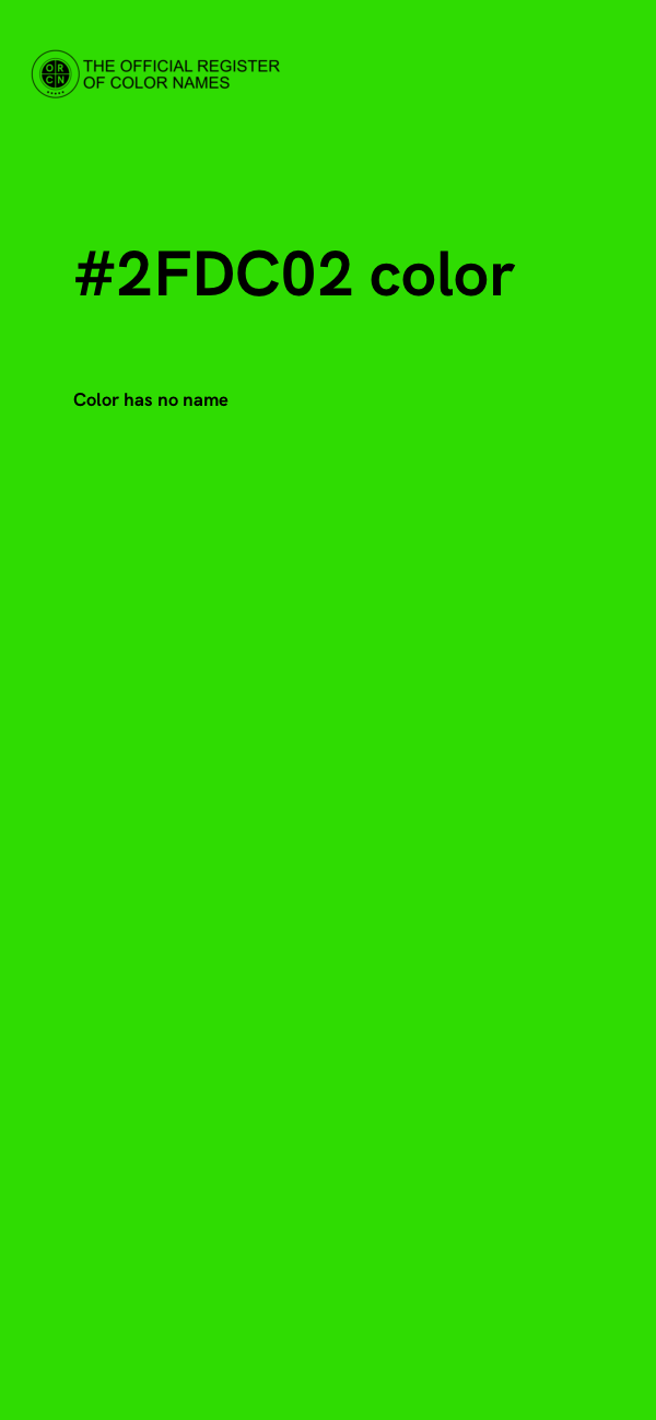#2FDC02 color image