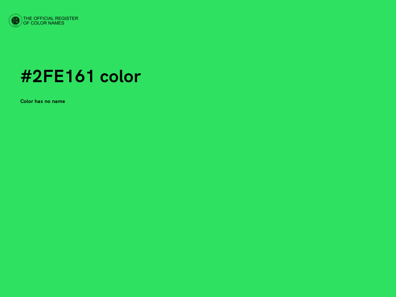 #2FE161 color image