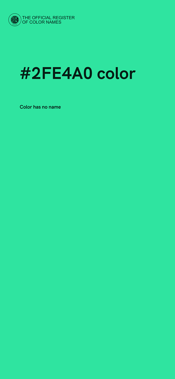 #2FE4A0 color image