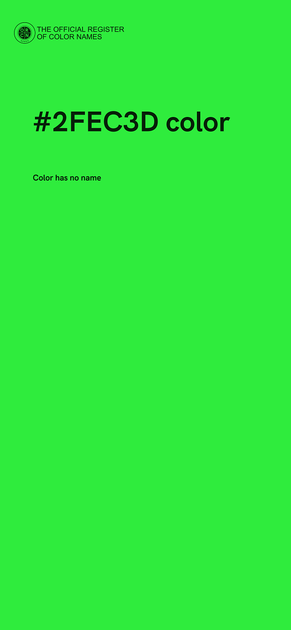 #2FEC3D color image