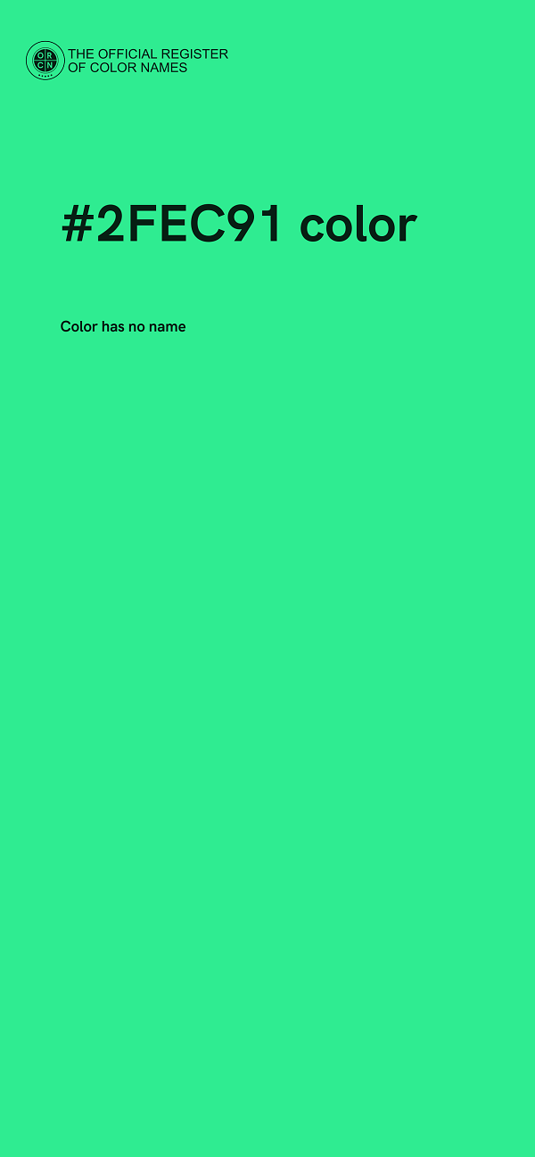 #2FEC91 color image