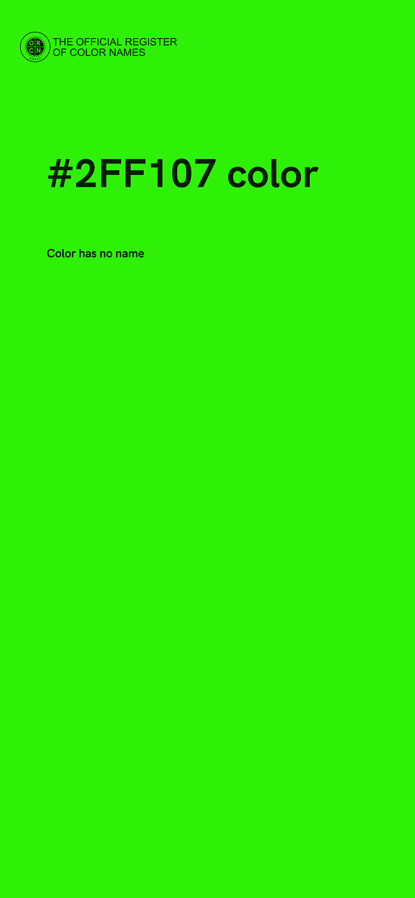 #2FF107 color image