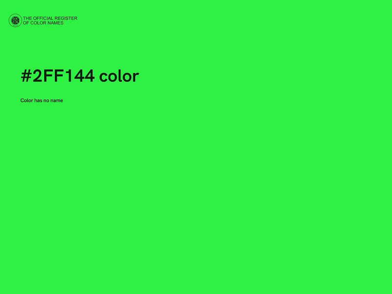 #2FF144 color image