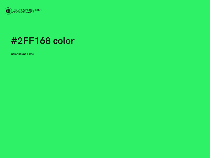 #2FF168 color image
