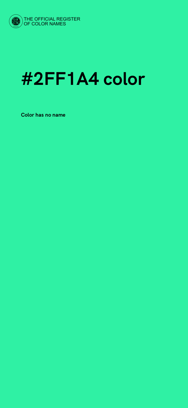 #2FF1A4 color image