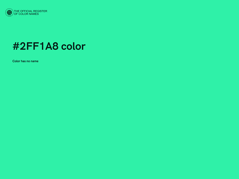 #2FF1A8 color image