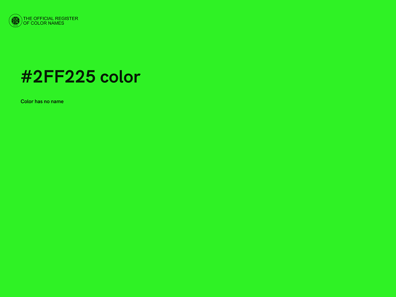 #2FF225 color image