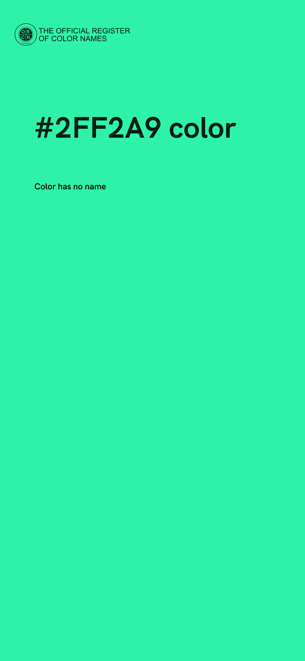 #2FF2A9 color image