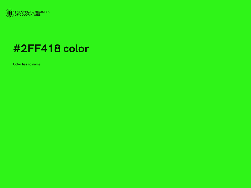 #2FF418 color image