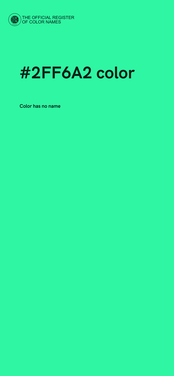 #2FF6A2 color image