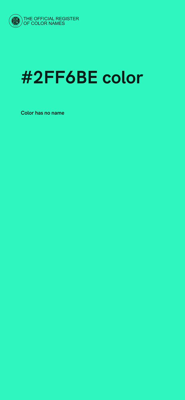 #2FF6BE color image