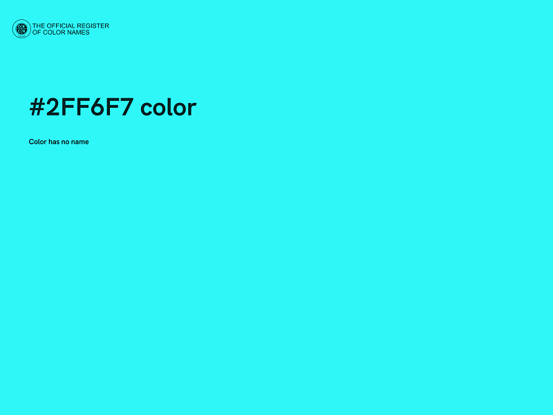 #2FF6F7 color image