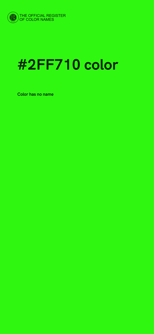 #2FF710 color image
