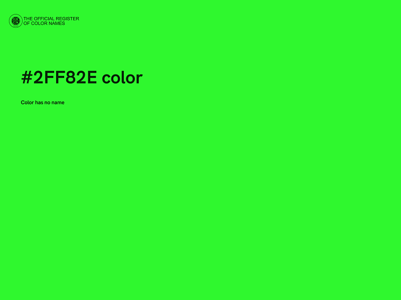 #2FF82E color image