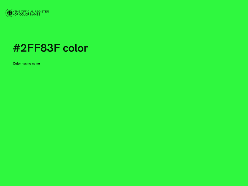#2FF83F color image