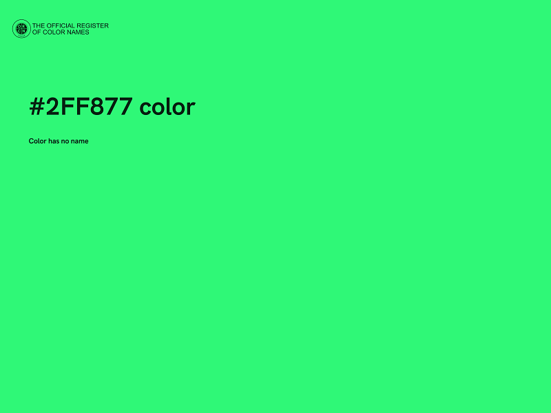 #2FF877 color image