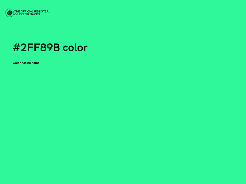 #2FF89B color image