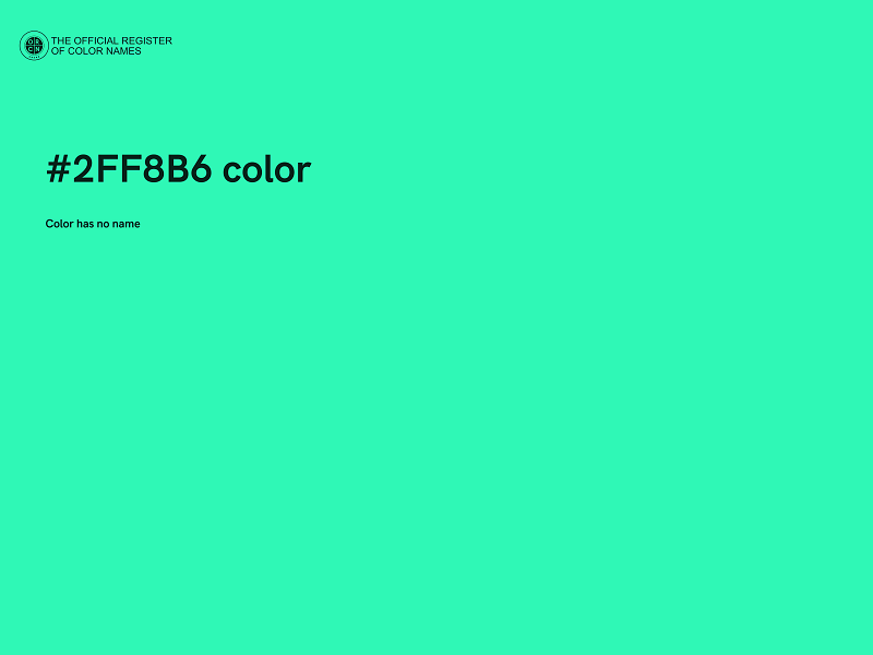 #2FF8B6 color image