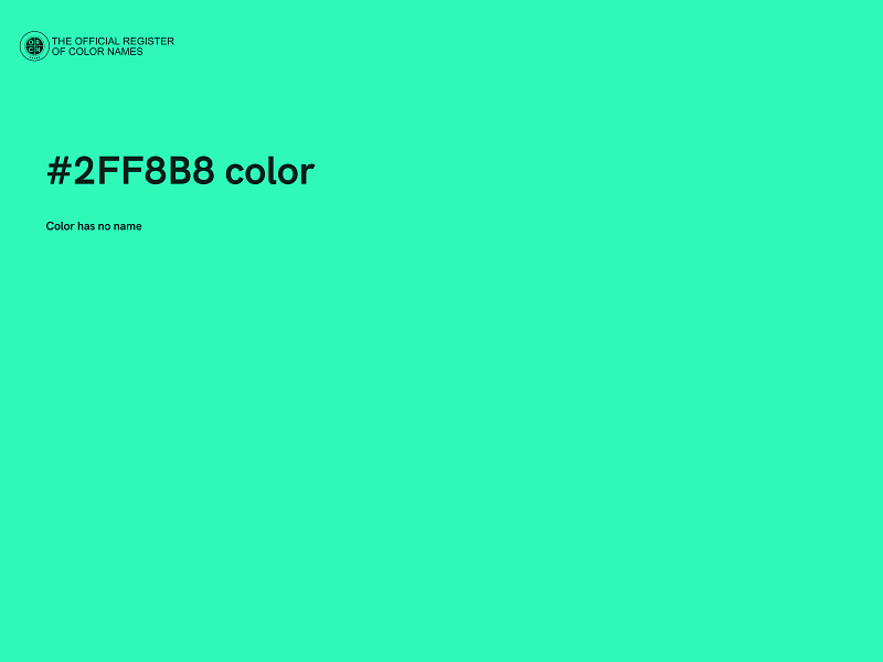 #2FF8B8 color image