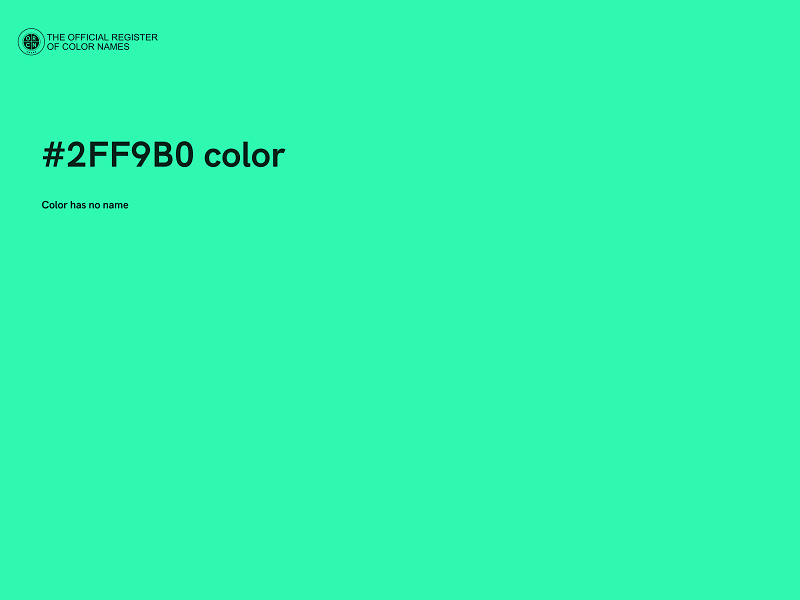 #2FF9B0 color image