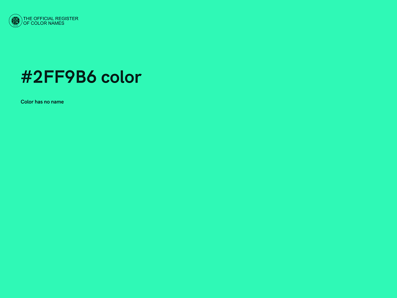 #2FF9B6 color image