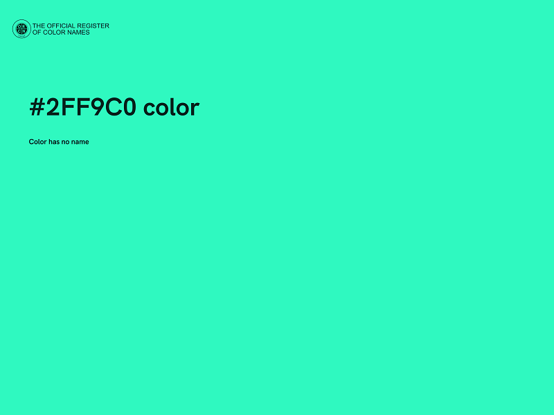 #2FF9C0 color image
